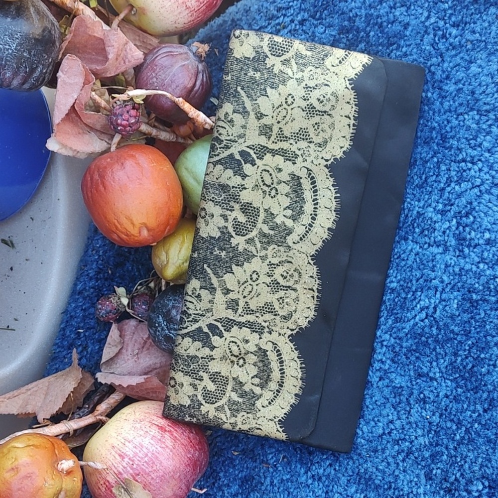 Black/Gold Clutch